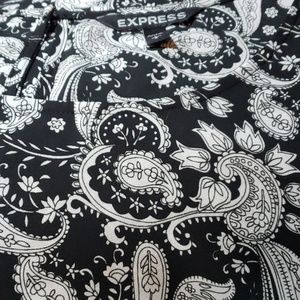 Express Paisley Print Top